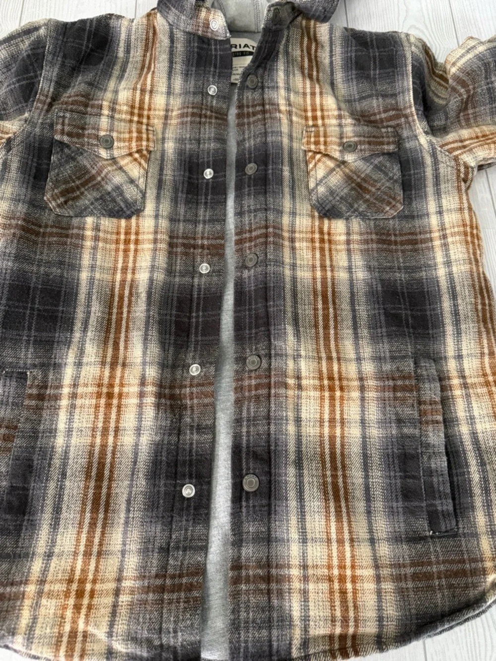 Ariat Retro Fit Plaid Heston Shirt Jacket